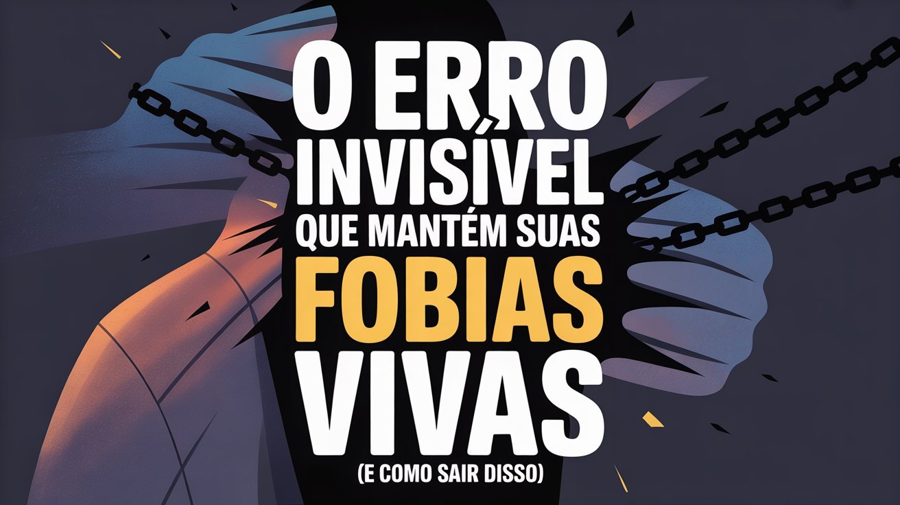 O Erro Invisível Que Mantém Suas Fobias Vivas (E Como Sair Disso)