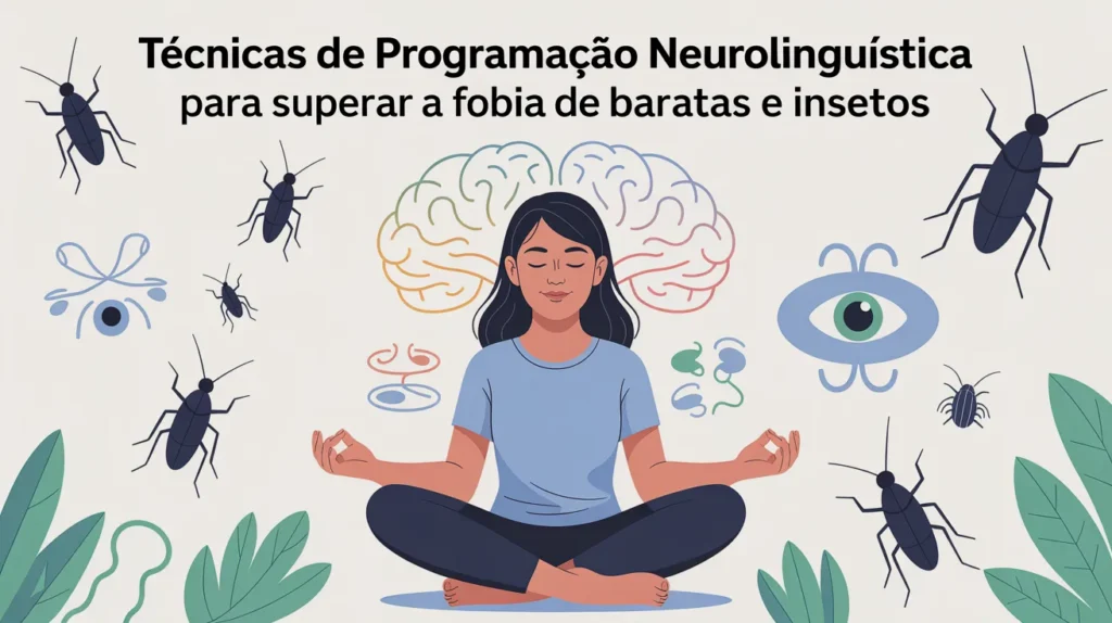 Técnicas de Programação Neurolinguística para Superar a Fobia de Baratas e Insetos